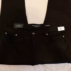 Banana Republic Slim LUXE Traveler Black Jean